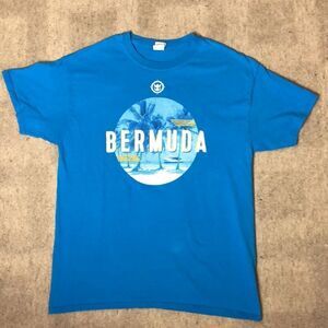Vintage Royal Caribbean Cruise Bermuda T-Shirt | Large